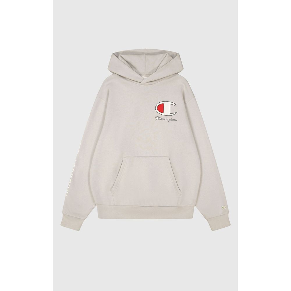 Champion Silver Cotton Sweatshirt