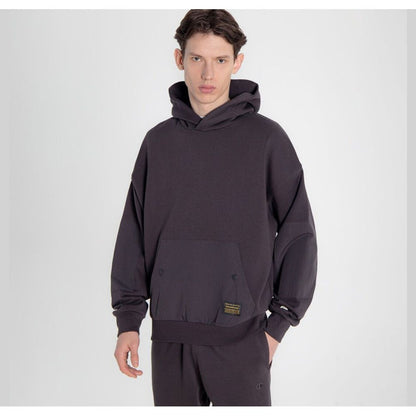 Champion Black Cotton Sweatshirt