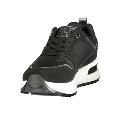 Laura Biagiotti Black Polyurethane Women's Sneaker