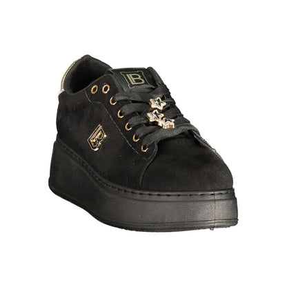 Laura Biagiotti Nero Polyurethane Women's Sneaker