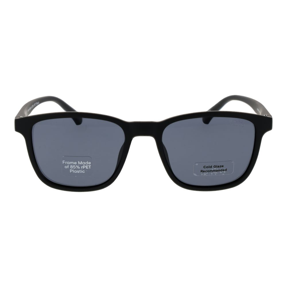 Gant Square Polarized Dark-Tint Plastic Sunglasses - Black