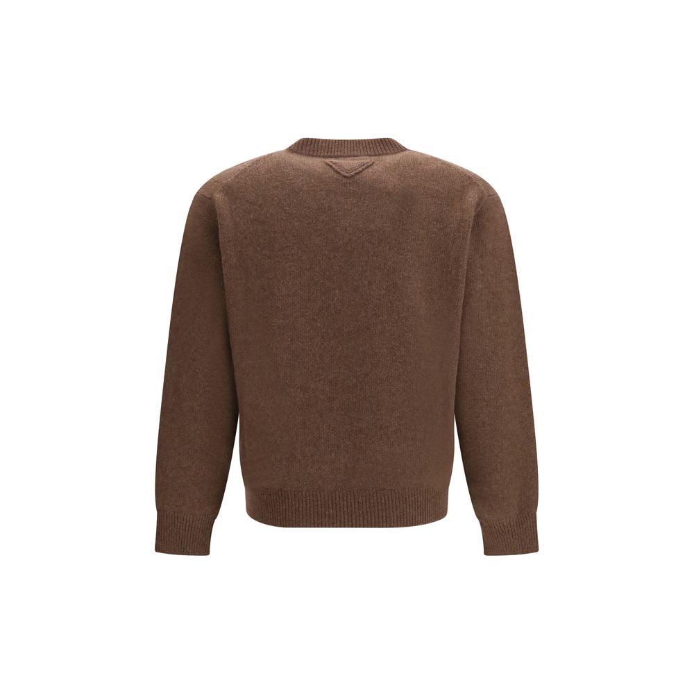 Prada Brown Cashmere Sweater