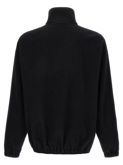 SSSTEIN Black Wool Cardigan