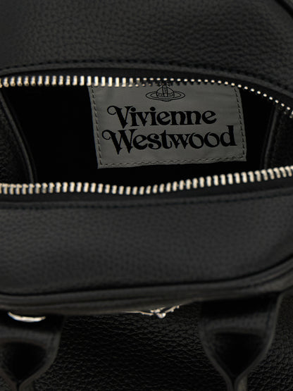 Vivienne Westwood Black Polyethylene Handbag