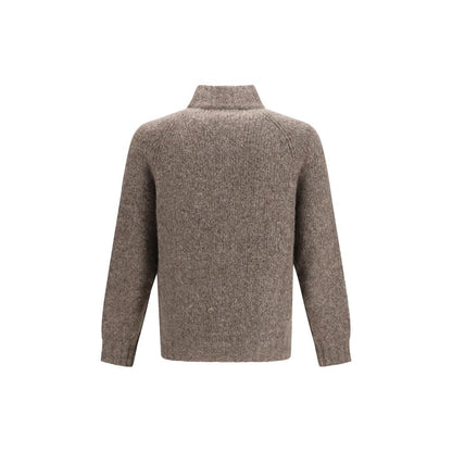 Brunello Cucinelli Beige Cashmere Cardigan