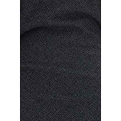 Calvin Klein Gray Wool Oves Aries Cocktail Dress