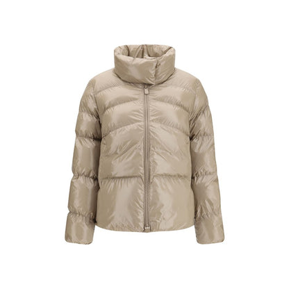 PINKO Beige Polyamide Full-Length Jacket