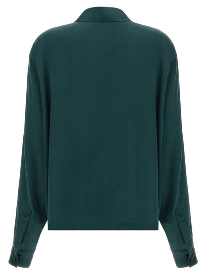 Tom Ford Bicolor Silk Polo Shirt