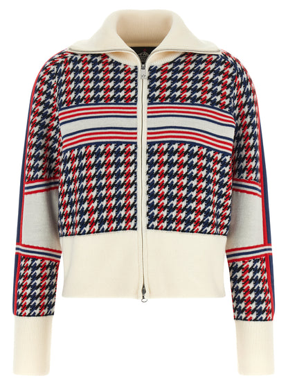 PERFECT MOMENT Multicolor Wool Cardigan