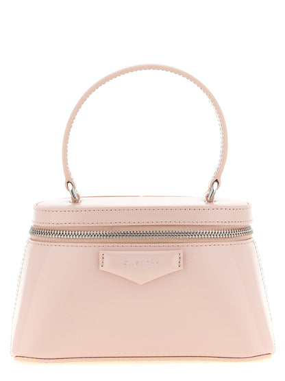 Crossbody Box Handbag by Givenchy for women in nappa leather multicolor & pink showcases a versatile sophistication silhouette, featuring a secure zipper, versatile sophistication , and versatile crossbody-strap, shoulder-strap, detachable-strap & handle for a versatile sophistication finish.
