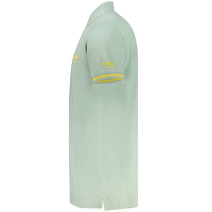 Iceberg Verde Cotton Men Polo Shirt