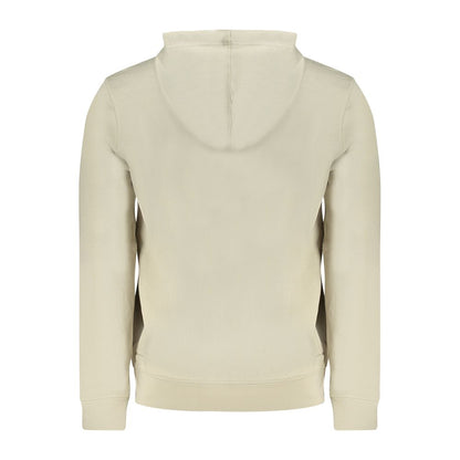 Hugo Boss Beige Cotton Men Sweatshirt