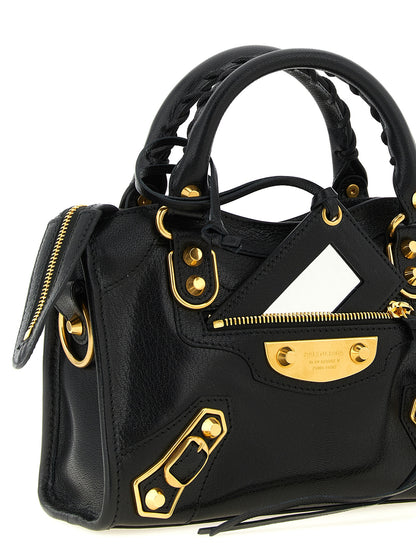 Balenciaga Black Goatskin Handbag