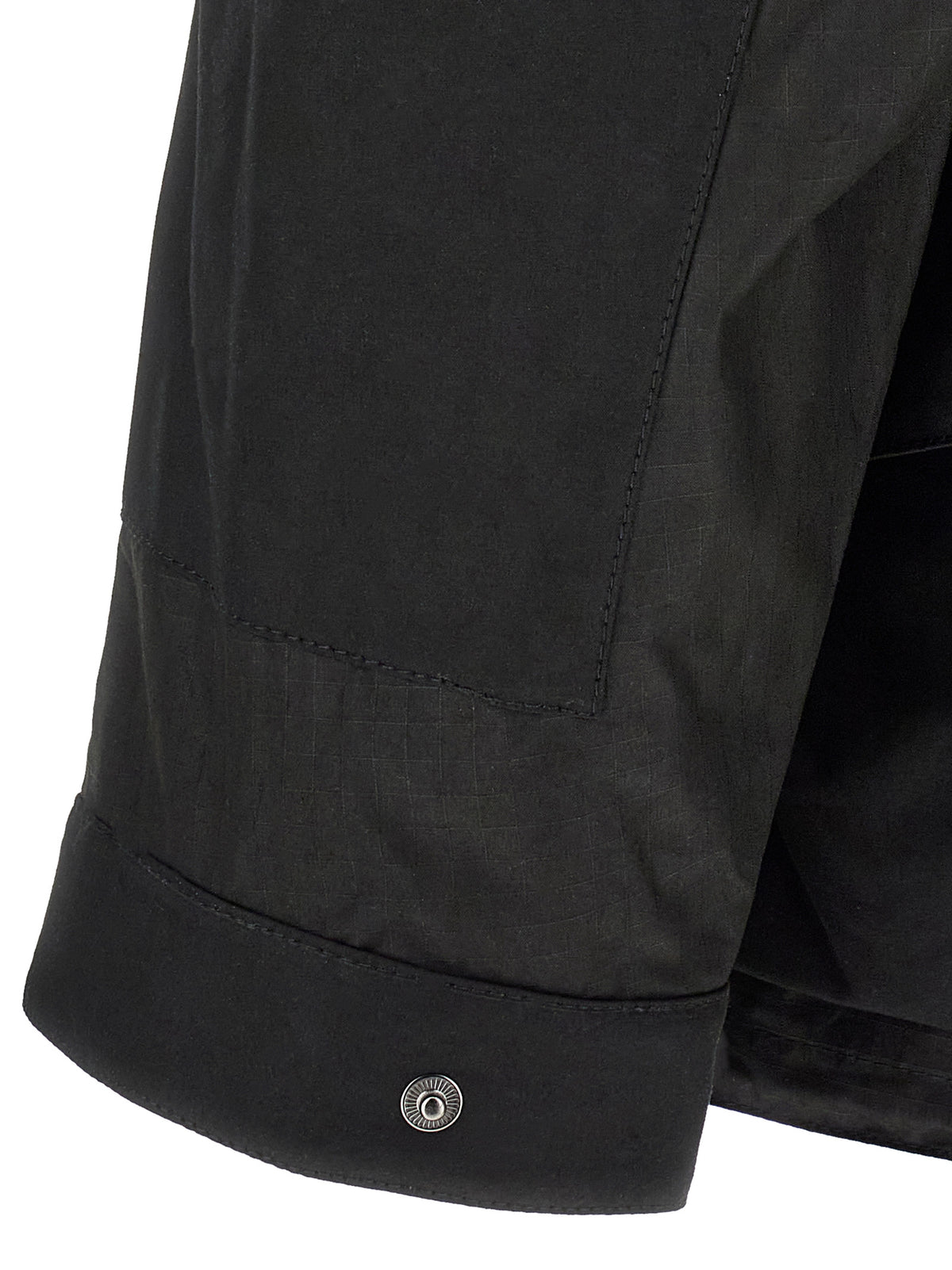 Barbour Black Cotton Shell Jacket