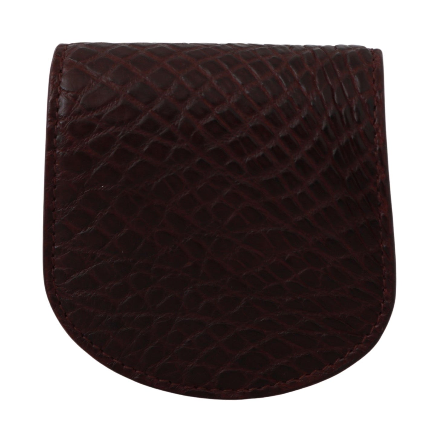 Small Toiletry Bag by Dolce & Gabbana for unisex in caiman leather brown features an distinguished Caiman Leather Small Toiletry Bag design with a secure snap & button, organized cardholder & coin-purse, and distinguished for a sophisticated finish.