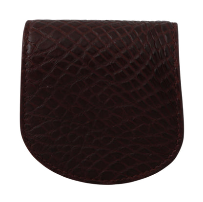 Small Toiletry Bag by Dolce & Gabbana for unisex in caiman leather brown features an distinguished Caiman Leather Small Toiletry Bag design with a secure snap & button, organized cardholder & coin-purse, and distinguished for a sophisticated finish.