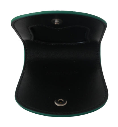 Small Toiletry Bag by Dolce & Gabbana for unisex in exotic skin leather green presents a distinguished silhouette, showcasing the Exotic Skin Leather Small Toiletry Bag with a secure snap & button, ample cardholder & coin-purse, and versatile .