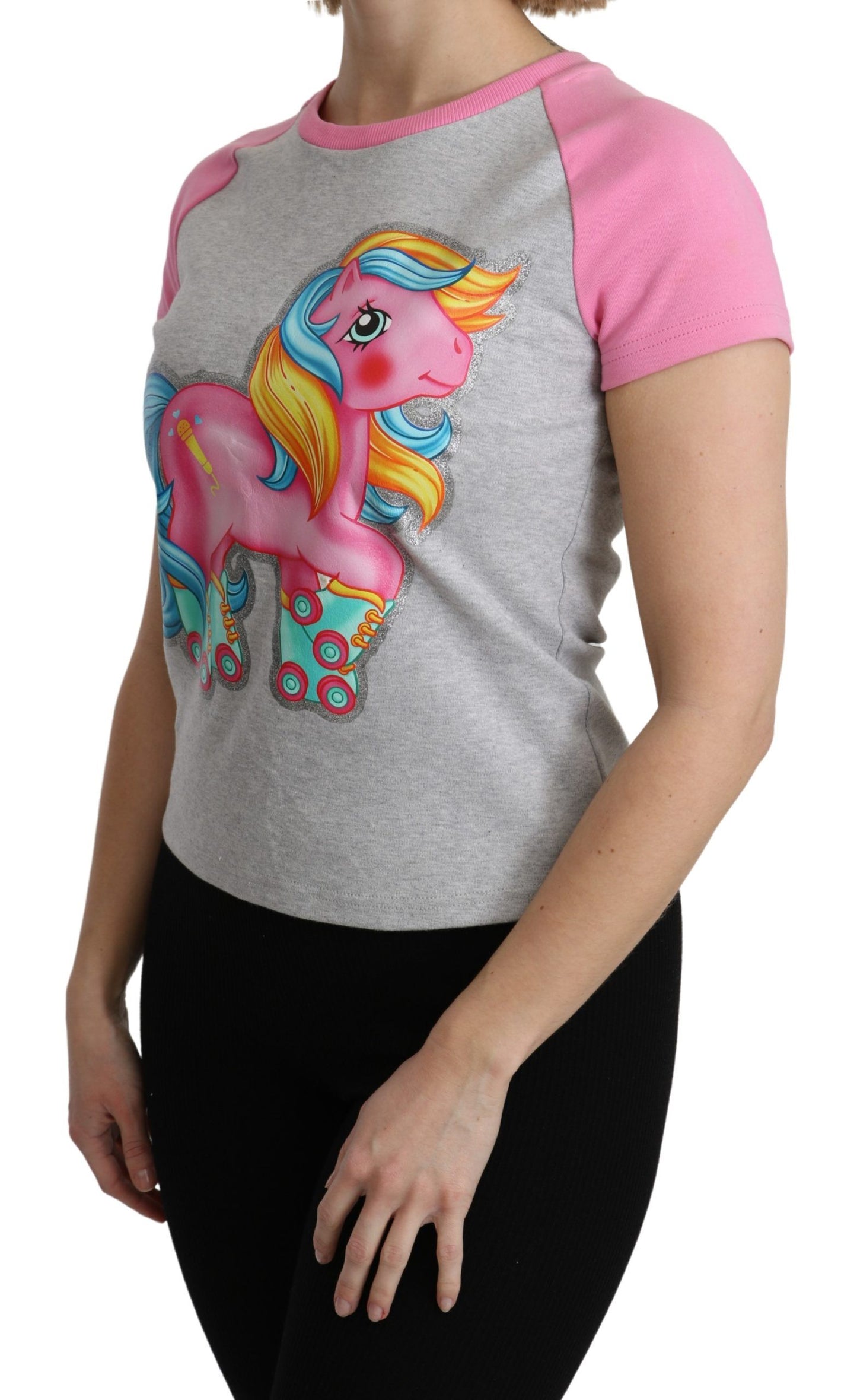 Grey and pink Cotton T-shirt My Little Pony Top