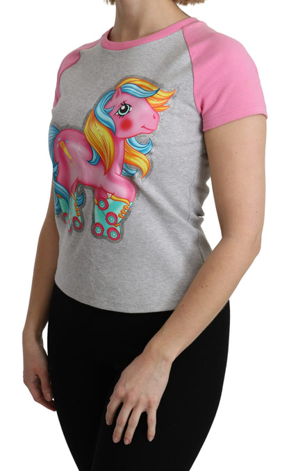 Grey and pink Cotton T-shirt My Little Pony Top