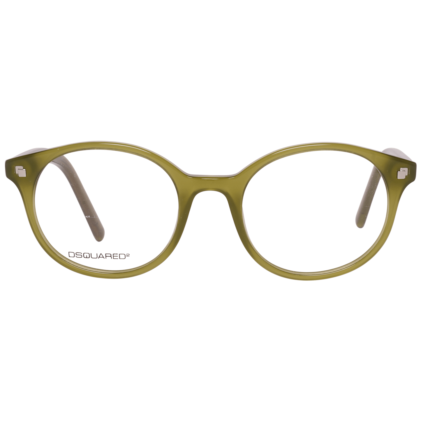 Eyeglasses Frames by Dsquared² for unisex in green features a refined silhouette, showcasing a refined green coloured frame and full-frame frame design for a sophisticated, premium look.