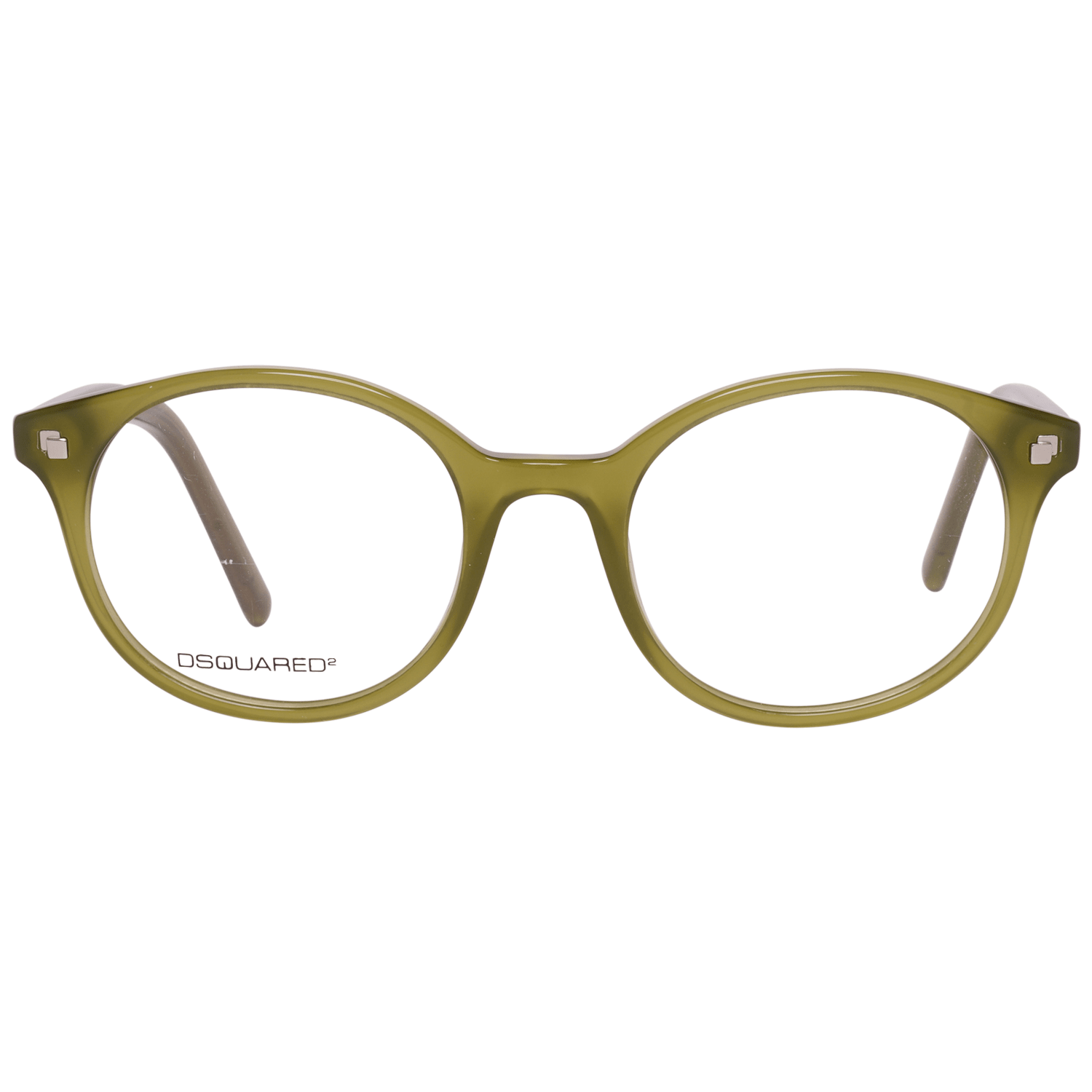 Eyeglasses Frames by Dsquared² for unisex in green features a refined silhouette, showcasing a refined green coloured frame and full-frame frame design for a sophisticated, premium look.