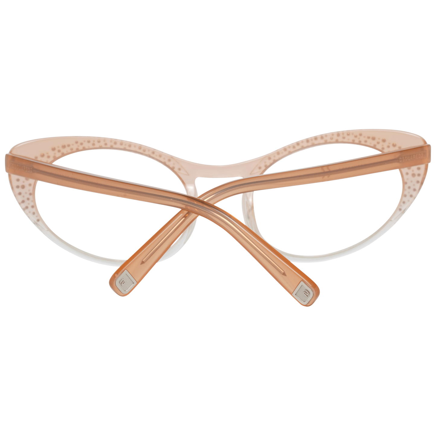 Eyeglasses Frames by Dsquared² for women in pink & rose features a refined silhouette, showcasing a refined pink coloured frame and full-frame frame design for a sophisticated, premium look.