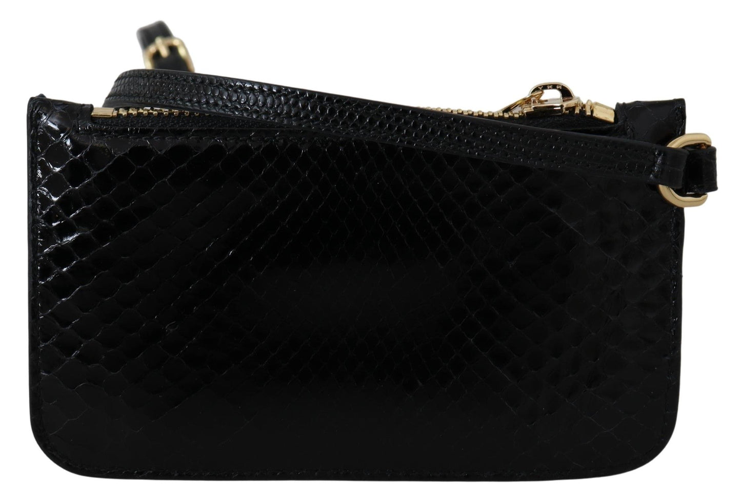 Wallet by Dolce & Gabbana for women in agnese leather black, gold & patterned showcases a refined silhouette, artfully detailed with the signature style of the Agnese Leather Wallet and functional compact-design coin-purse.