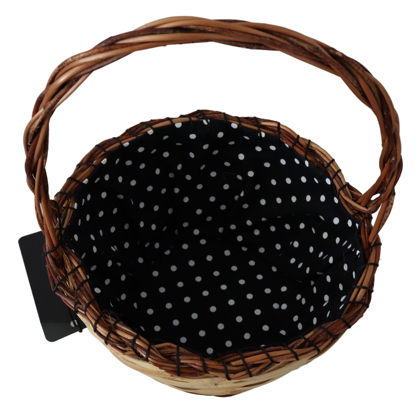 Tote Bag by Dolce & Gabbana for women in python leather & rattan wicker beige, natural & signature features an jet-set-ready silhouette, showcasing the The Tote Python Leather Rattan Wicker Bag design with a secure , ample , and versatile handle.