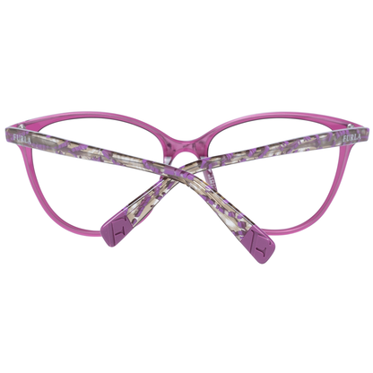 Eyeglasses Frames by Furla for women in nylon purple showcases a refined full-frame frame design with a refined purple coloured frame finish for a refined and sophisticated look.
