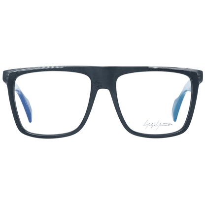 Eyeglasses Frames by Yohji Yamamoto for men in and black showcases an refined full-frame frame design featuring a sophisticated black coloured frame for an refined and refined aesthetic.