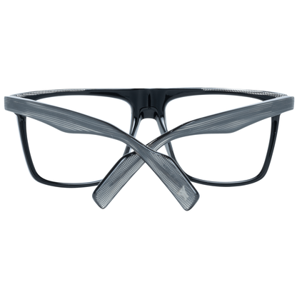 Eyeglasses Frames by Yohji Yamamoto for men in black features an refined silhouette, showcasing the refined black coloured frame and sophisticated full-frame frame design.