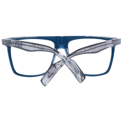 Eyeglasses Frames by Yohji Yamamoto for men in blue showcases a refined full-frame frame design with a refined blue coloured frame finish for a refined and sophisticated look.