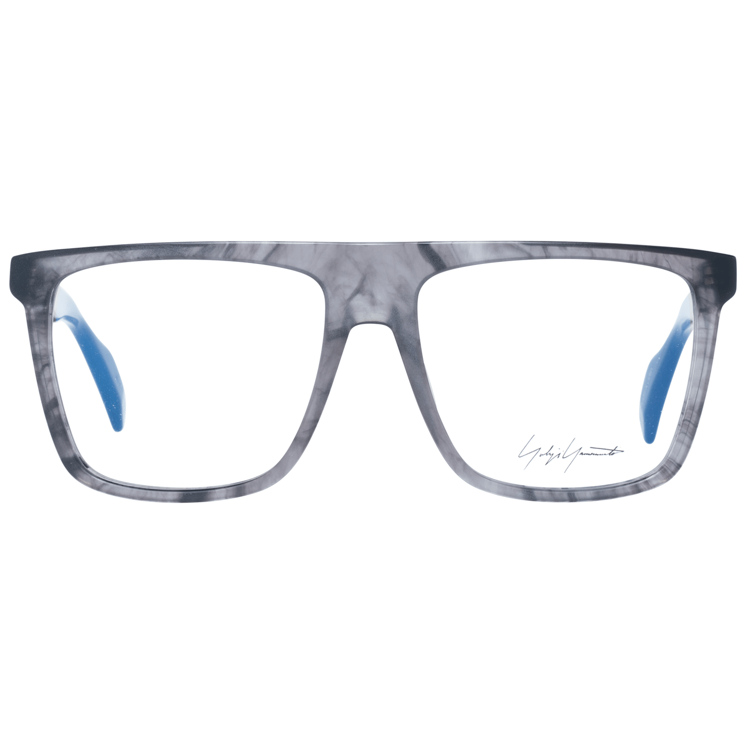 Eyeglasses Frames by Yohji Yamamoto for men in brown features an refined silhouette, showcasing the refined brown coloured frame and sophisticated full-frame frame design.