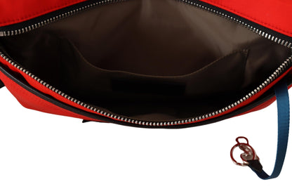 Large Crossbody Messenger Bag by Givenchy for men in polyamide black & red showcases a artisanal Polyamide Large Crossbody Messenger Bag design, featuring a secure zipper and ample with versatile crossbody-strap, shoulder-strap & adjustable-strap for a artisanal look.