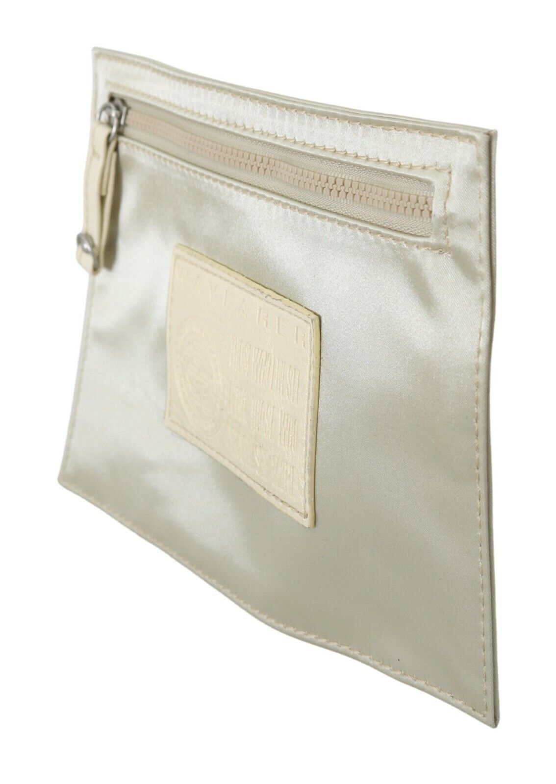 Wallet by WAYFARER for women in fabric white presents a streamlined silhouette, showcasing the sophisticated design of the Fabric Wallet collection with functional coin-purse.