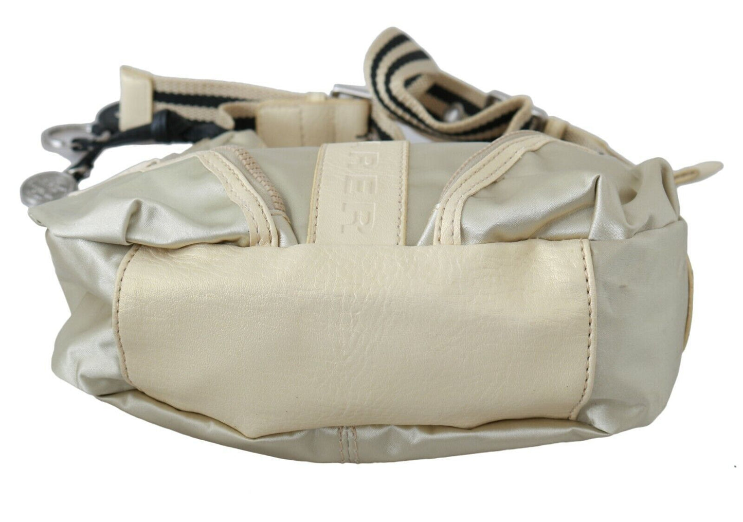 Adjustable Crossbody Shoulder & Sling Bag by WAYFARER for women in fabric white features a stately silhouette, showcasing a secure zipper, ample , and stately crossbody-strap, shoulder-strap, adjustable-strap & handle for a stately finish.