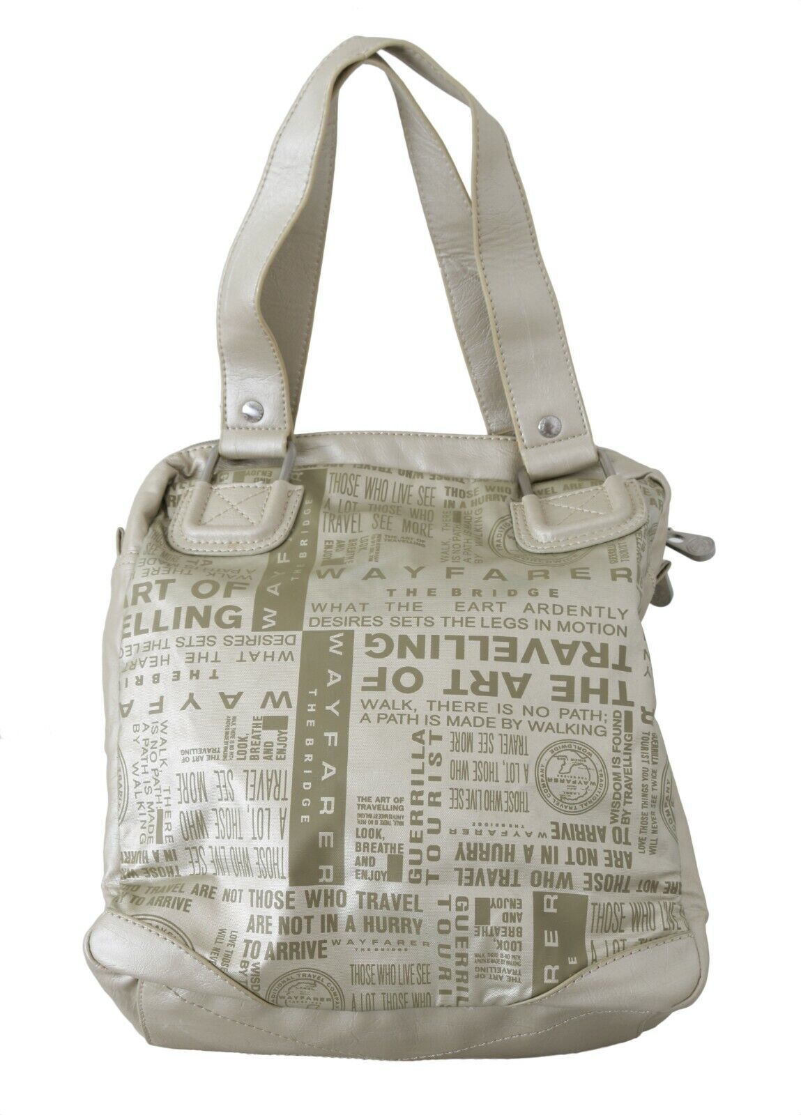 Evening Shoulder Bag by WAYFARER for women in fabric white features an effortlessly chic silhouette with a secure zipper, ample , and versatile shoulder-strap, adjustable-strap & handle for effortlessly chic everyday luxury.