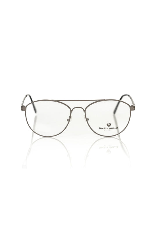 Gray Metallic Fibre Frame