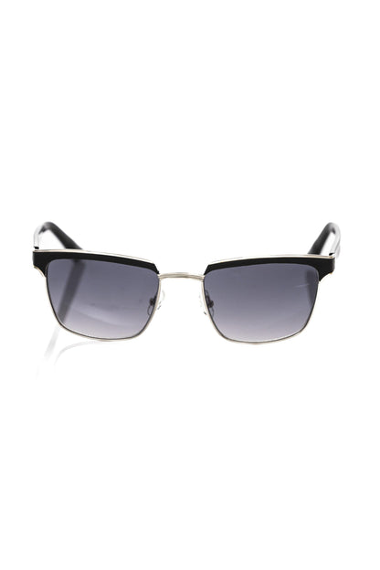 Frankie Morello FRMO-22135 Black Metallic Fibre Sunglasses