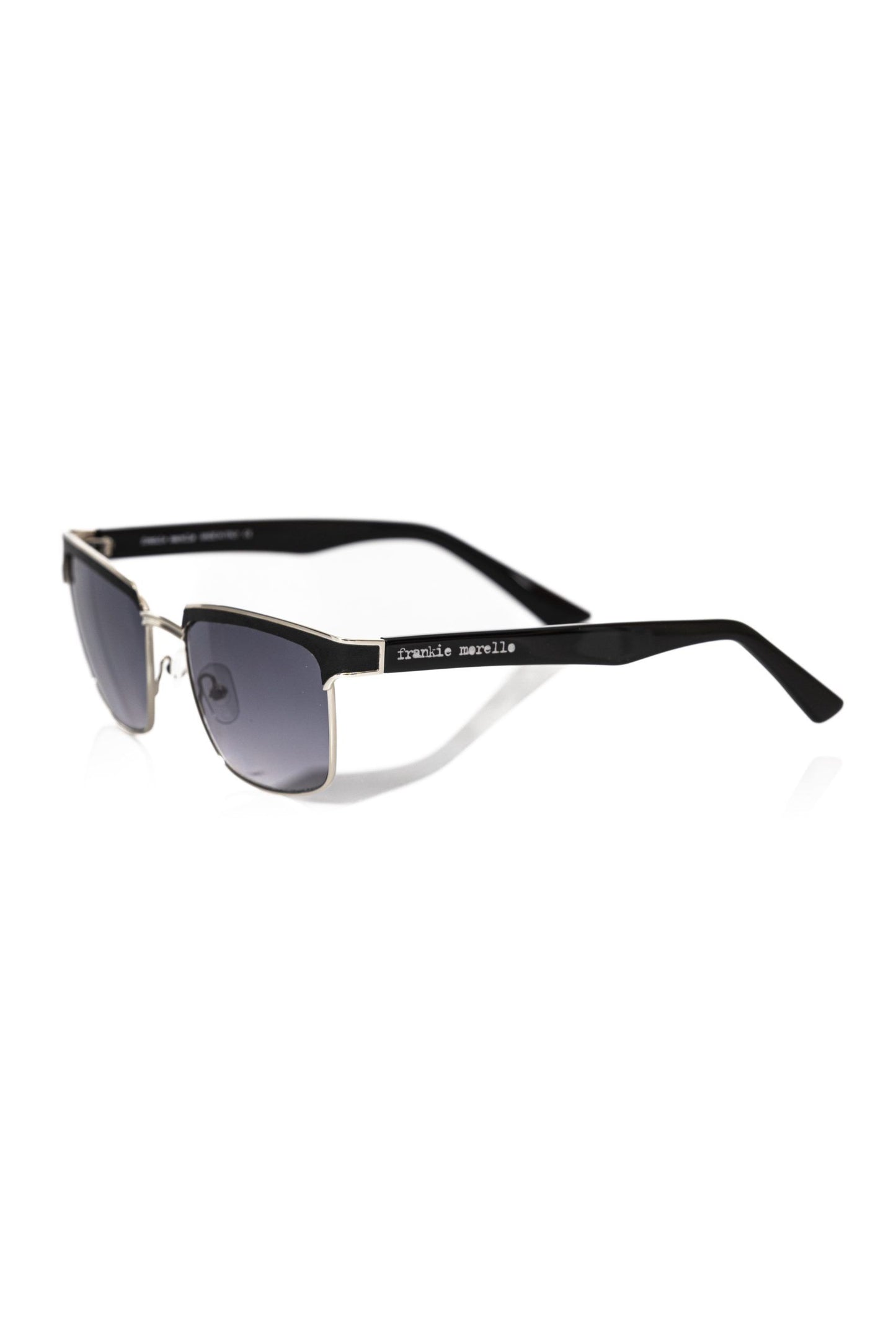 Frankie Morello FRMO-22135 Black Metallic Fibre Sunglasses