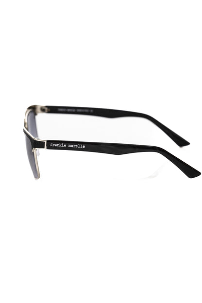 Frankie Morello FRMO-22135 Black Metallic Fibre Sunglasses