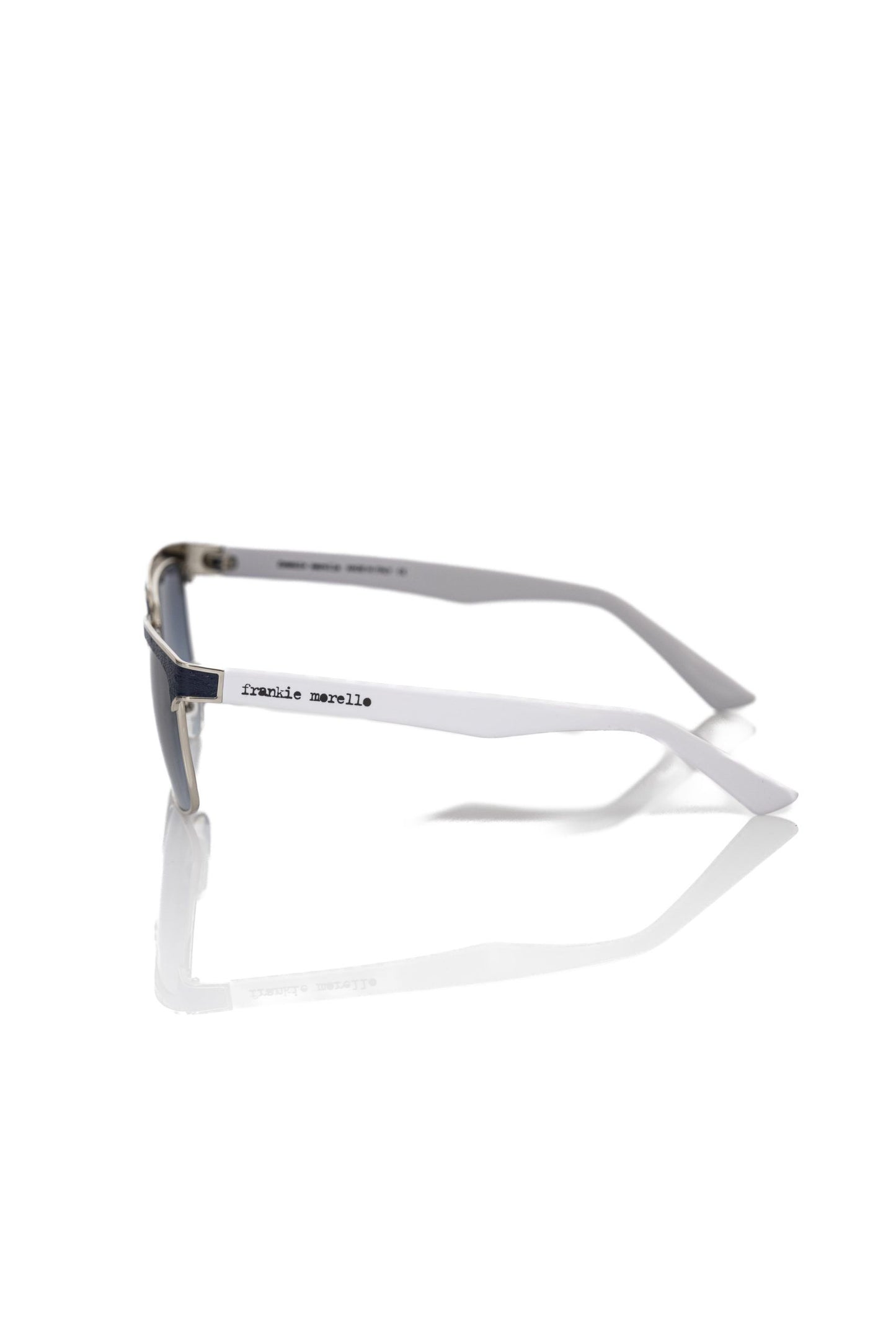 Frankie Morello FRMO-22133 Black Metallic Fibre Sunglasses