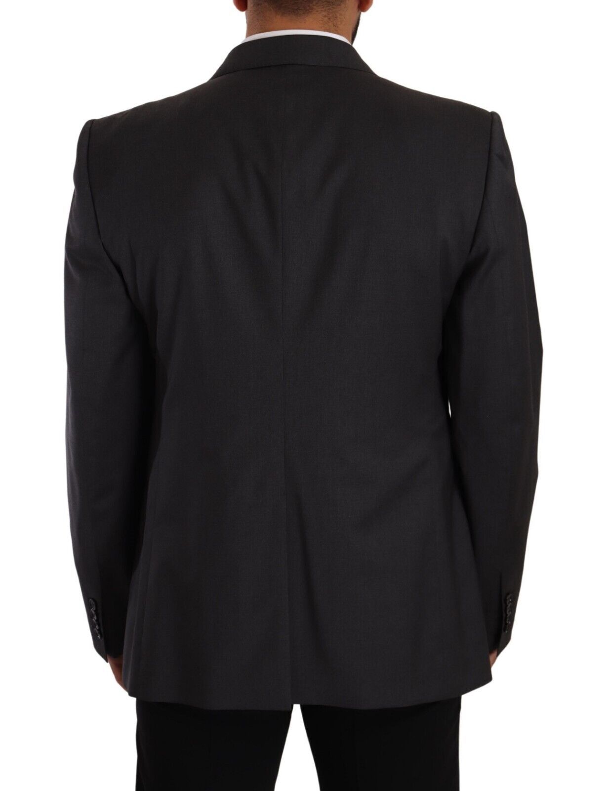Dolce & Gabbana Grey Double Breasted 2 Piece SICILIA Blazer