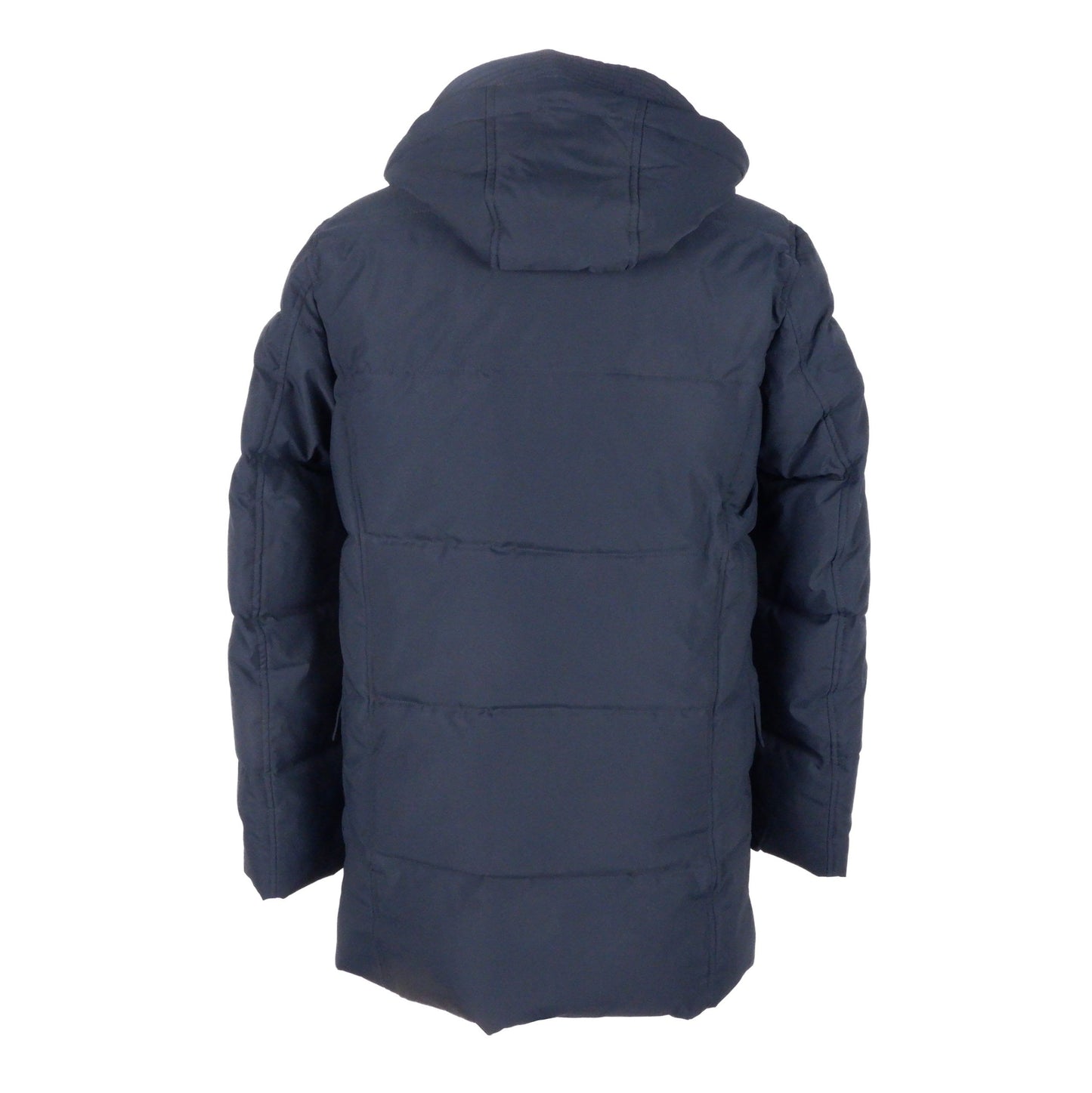 Hooded Jacket by Emilio Romanelli for men in polyester blue presents a authentic silhouette, artfully detailed with a authentic and functional lightweight & hooded for a premium authentic finish.