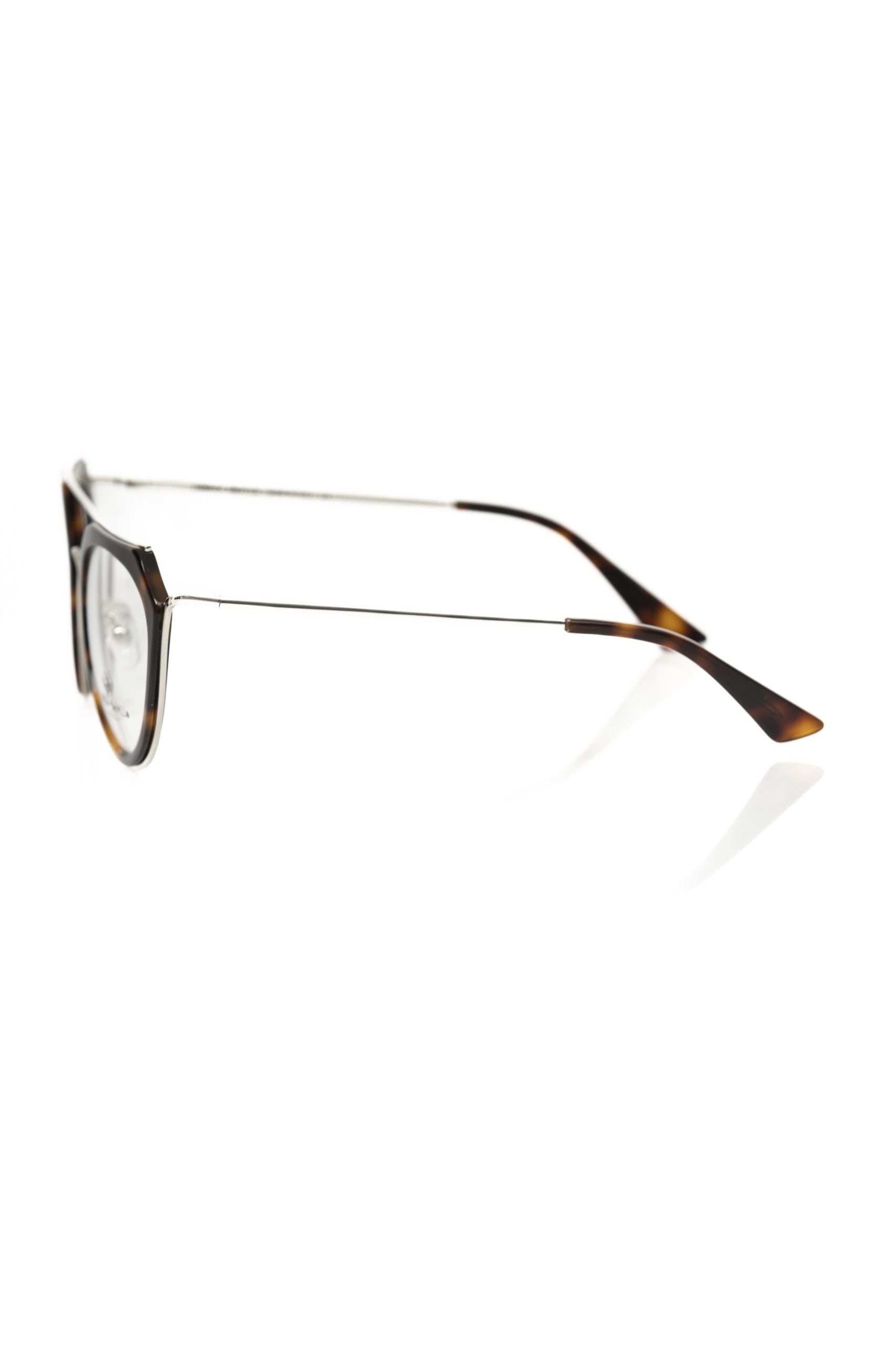 Eyeglasses Frames by Frankie Morello for women in polyamide and brown showcases an refined featuring a sophisticated brown coloured frame for an refined and refined aesthetic.