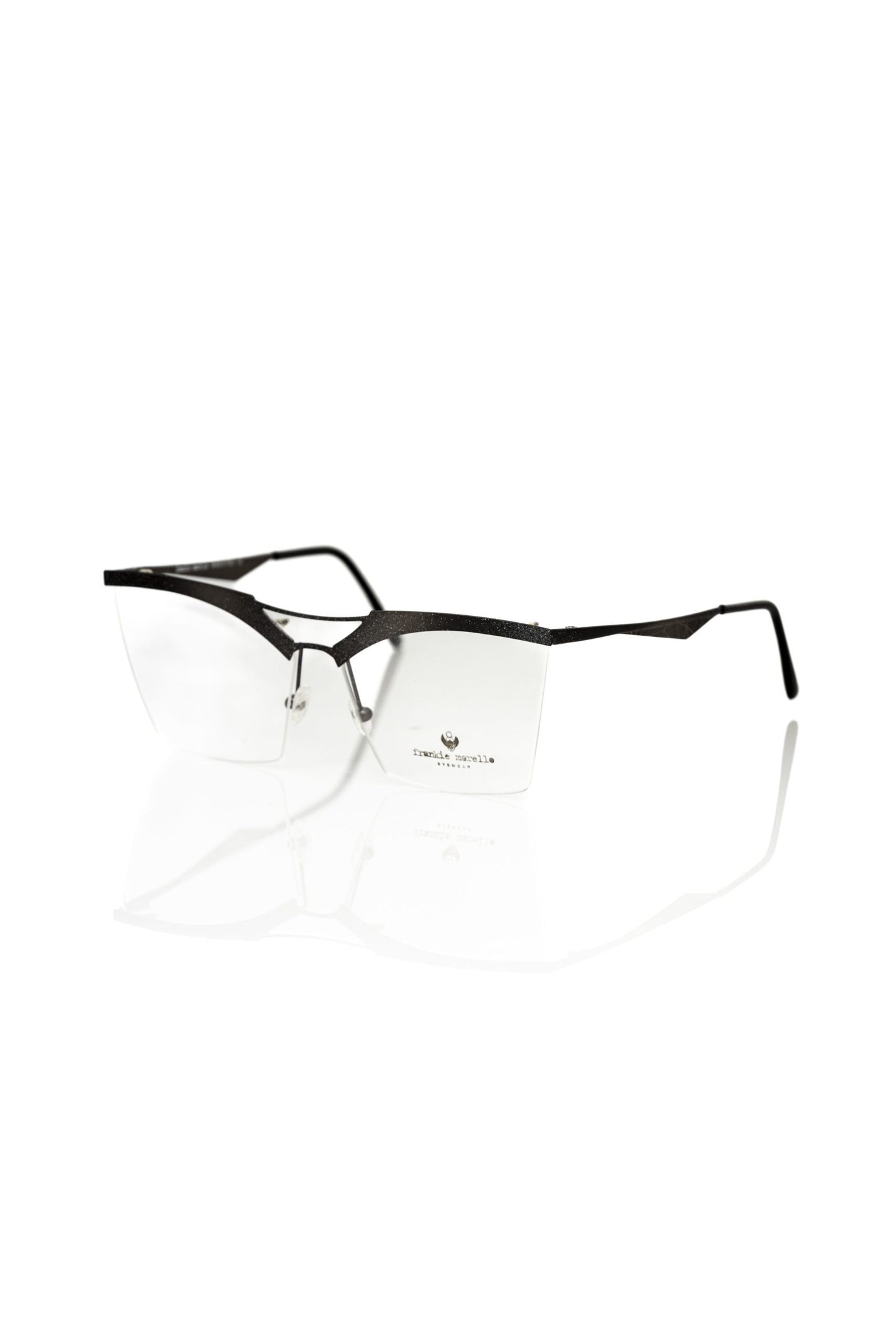 Frankie Morello FRMO-22115 Black Metallic Fibre Frames