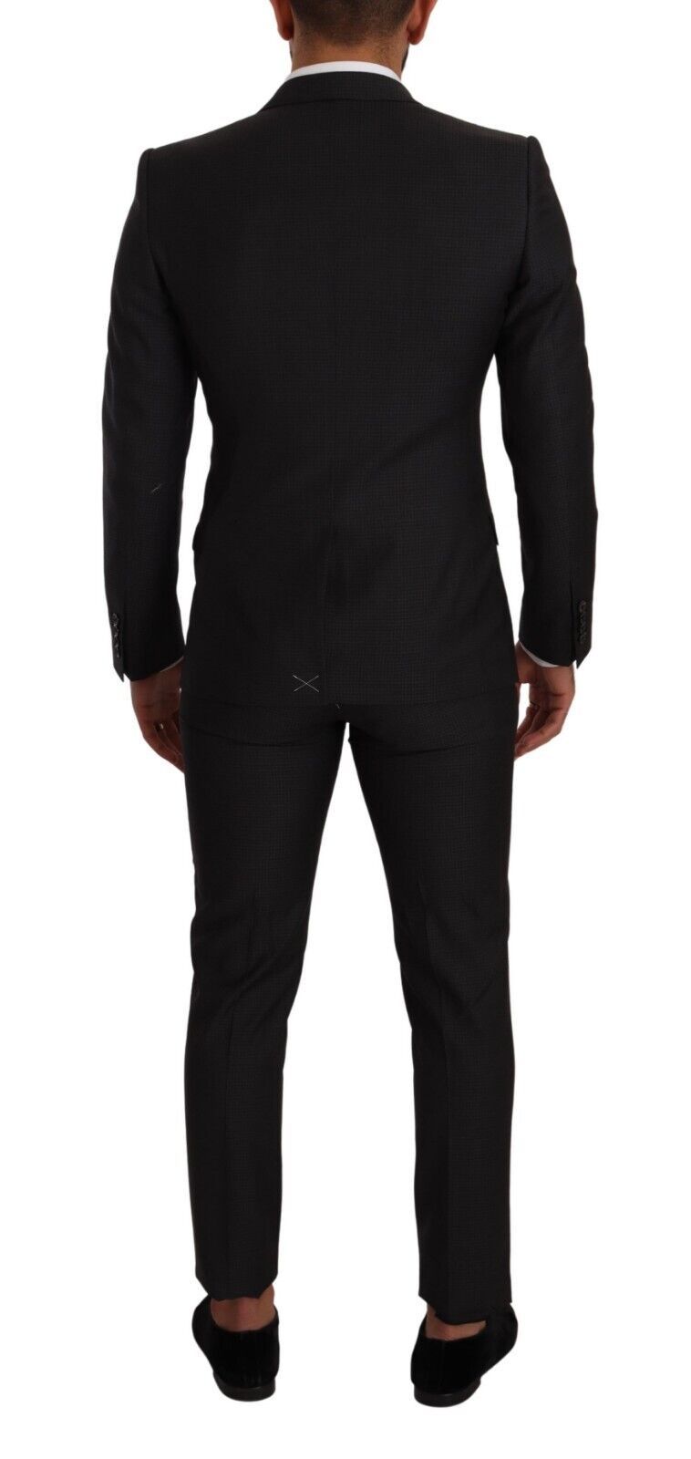 Dolce & Gabbana Men's Black MARTINI Single Breasted 2 Piece Suit