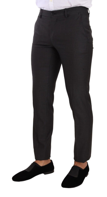 Dolce & Gabbana Men's Black MARTINI Single Breasted 2 Piece Suit
