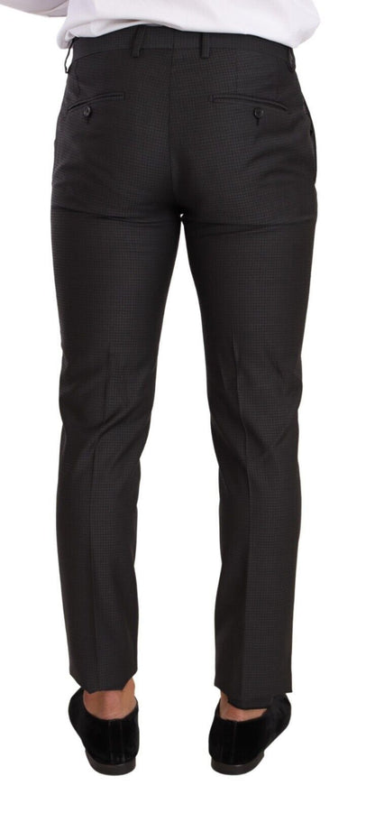 Dolce & Gabbana Men's Black MARTINI Single Breasted 2 Piece Suit