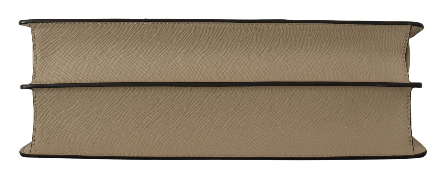 2-in-1 Shoulder & Crossbody Travel Tote Convertible Handbag by Karl Lagerfeld for women in polyurethane green & silver features an exquisite silhouette, showcasing a secure zipper, ample built-in-compartments, and exquisite crossbody-strap, shoulder-strap & adjustable-strap for a sophisticated finish.